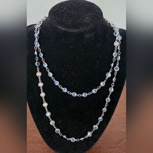 Touchstone Crystal Aurore Boreal Chrnelle Necklace